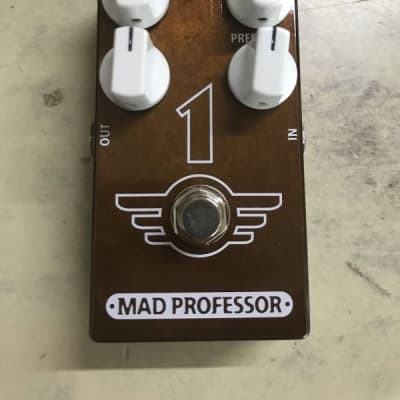 Mad Professor 1 Brown Sound Overdrive Pedal w/ Original box & paperwork image 2