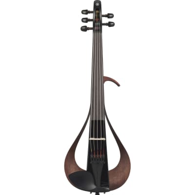Yamaha 5-String Electric Violin - Black Wood Finish image 10