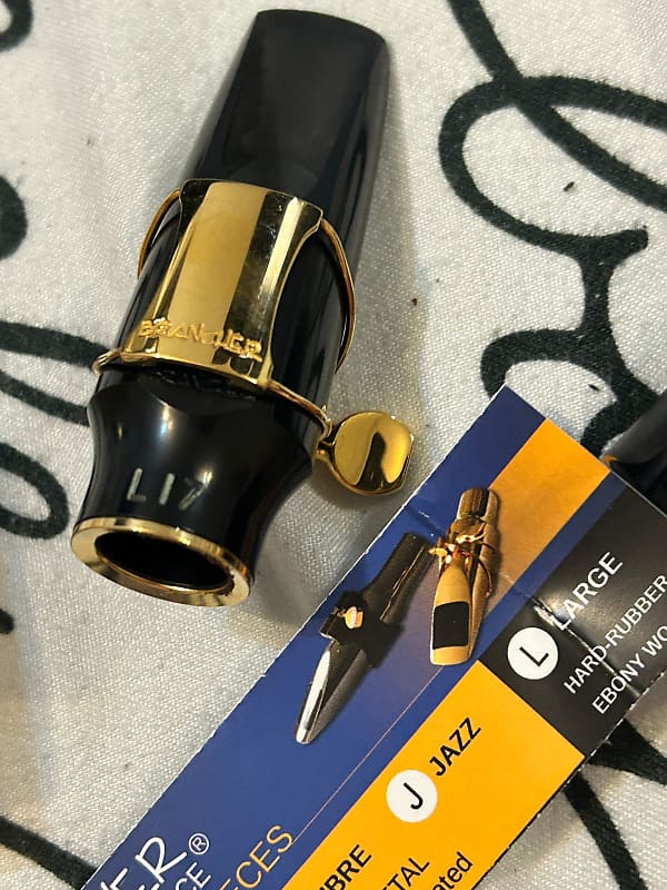 Soprano saxophone Brancher L17 hard rubber mouthpiece