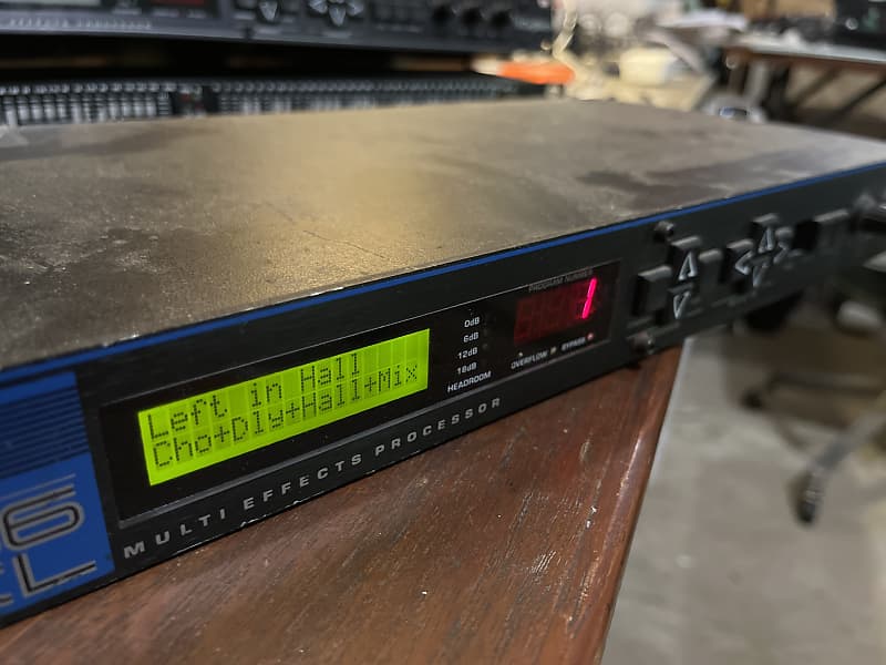 DigiTech Dsp 256 xl Mid 90s Black Reverb