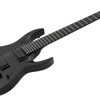 S by Solar AB4.7C – 7 String Carbon Black Matte Electric Guitar image 2