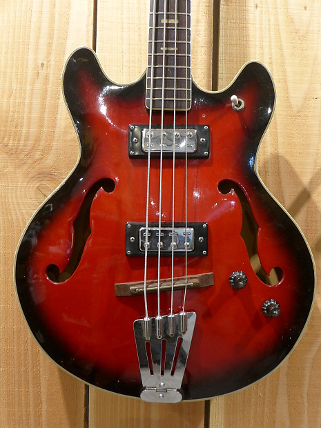 今年も話題の Red 1970's Bass Hollowbody Maya Burst Reverb | スーツ・フォーマル・ドレス