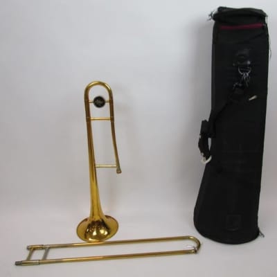 Accent Tenor Trombone Brass with case, Good Condition. for sale