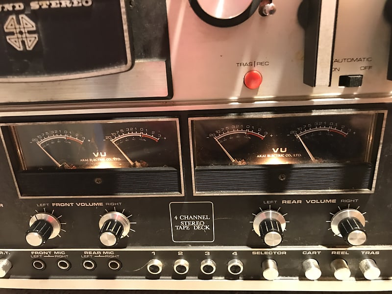 Vintage Akai GX-4000D Stereo Tape Deck Reel To Reel Player Recorder