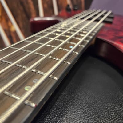 Ibanez EHB1505-SWL Bass Workshop 5-Str Stained Wine Red Low Gloss Incl. Gigbag image 5