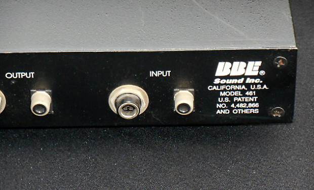 BBE 461 90's Black Sonic Maximizer | Reverb