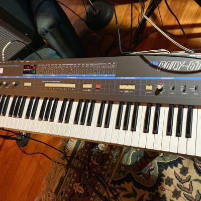 Korg Poly-61 1980s - Black AS IS NEEDS WORK