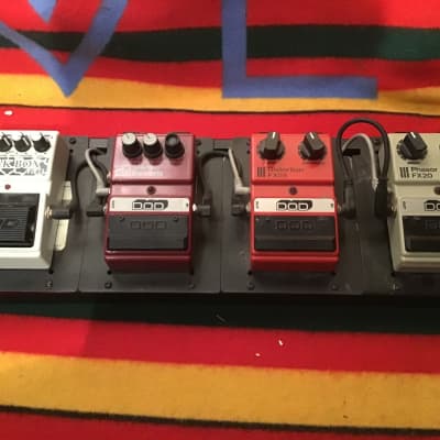 DOD Vintage Pedal Board With Pedals for sale