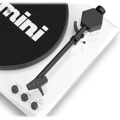 Gemini TT-900 Vinyl Record Player Turntable w/Bluetooth+Dual Speakers TT-900BW image 4