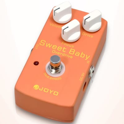 Joyo JF-36 Sweet Baby Low Gain Overdrive Guitar Effect Pedal w/ True Bypass and Focus Control image 2