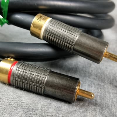 Ortofon 7N + 8N Pure Copper Hybrid Twin Core Audio Cable Pair 1m 