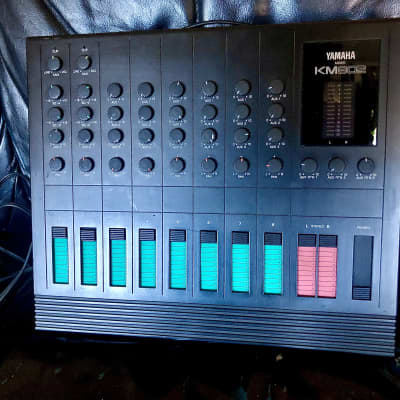 Yamaha Mixer KM802 80s Black image 1