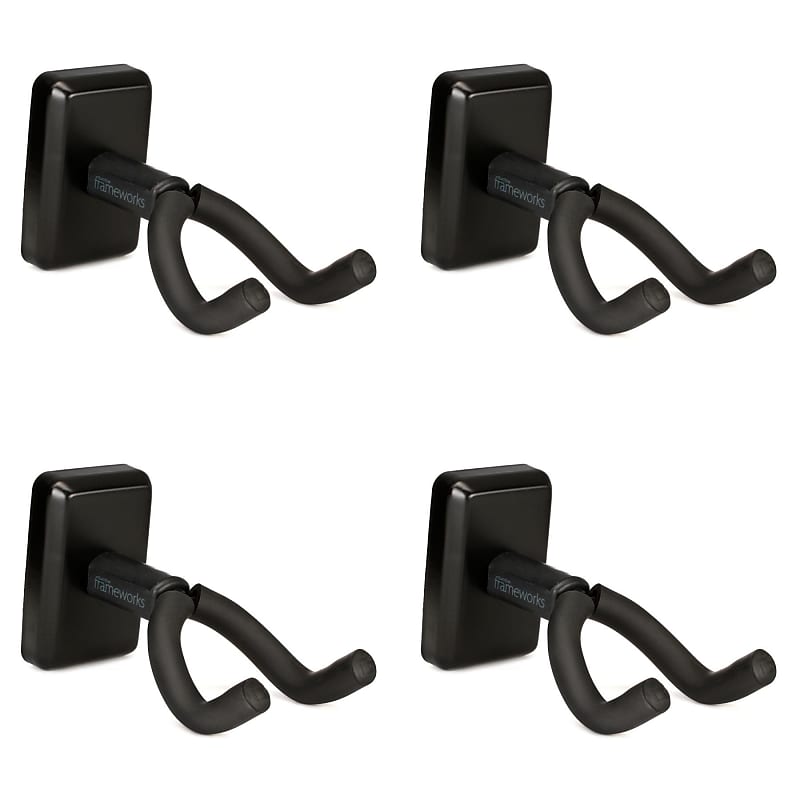 Gator Frameworks GFW-GTR-HNGRBLK Wall Mount Guitar Hanger - | Reverb