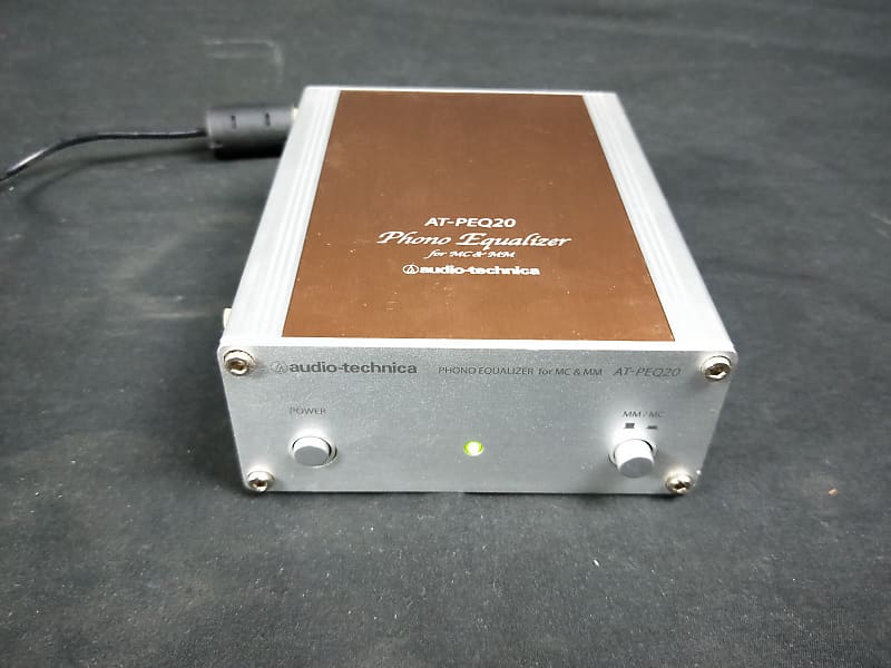 Audio Technica AT-PEQ20 phono equalizer In excellent Condition | Reverb