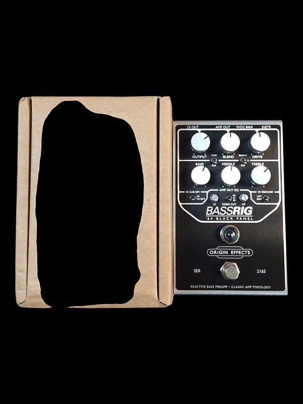 Origin Effects BASSRIG '64 Black Panel