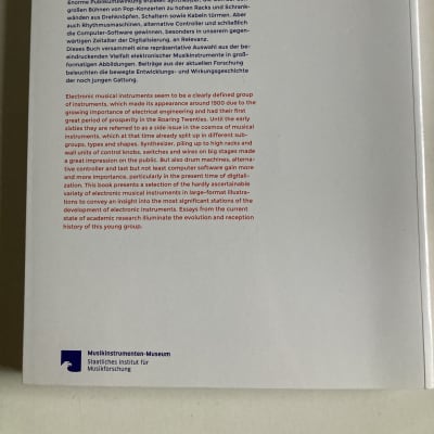Deutscher Kunstverlag Eine Geschichte der elektronischen Musikinstrumente / A History Of Electronic Musical instruments 2018 - Hard cover image 2
