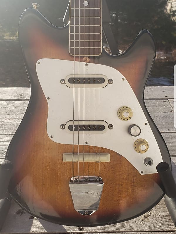 最旬トレンドパンツ Sunburst II Polaris (Guyatone) Kent Guitar Reverb | Japan 1966 ギター