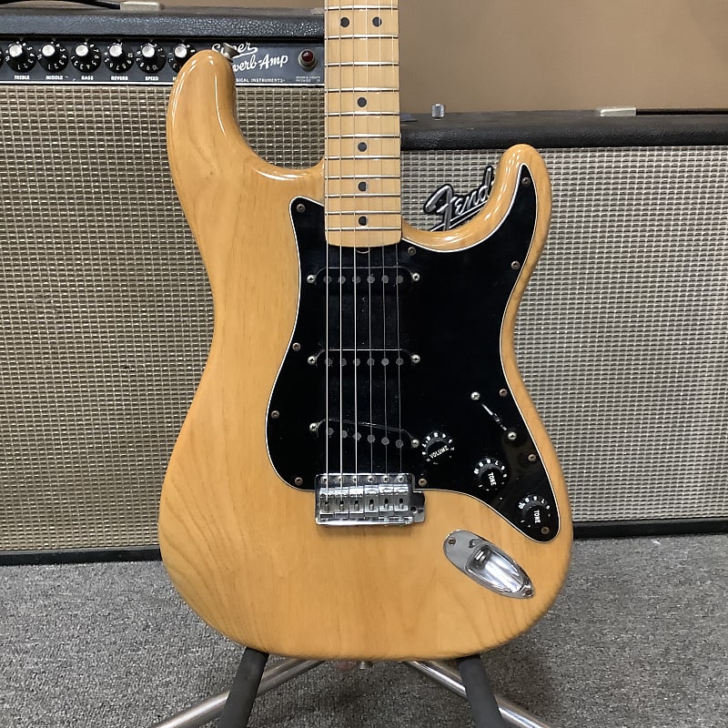 1982 Fender Stratocaster Natural Dan Smith Era image 1