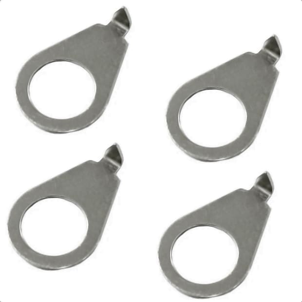 Pointer Washers for Volume & Tone Controls-Nickel image 1