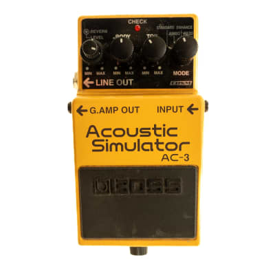 Boss AC-3 Acoustic Simulator Pedal | Reverb