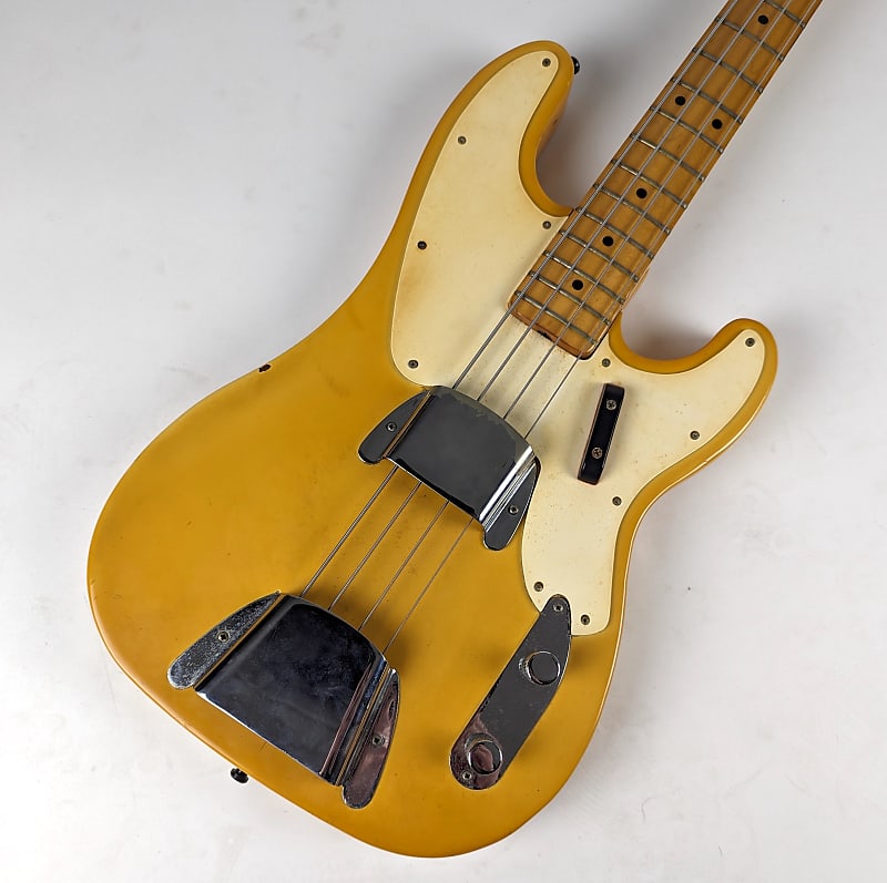 Fender Tele Bass 1971 - Blond White W/OHSC image 1