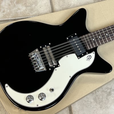 Danelectro 59X12 12-String Electric Guitar Black image 1
