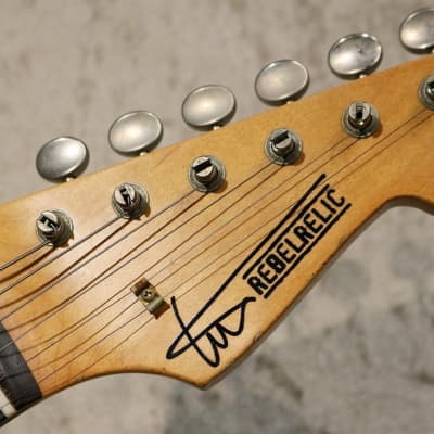 RebelRelic 59S-Series Custom　美品 Rebel Relic 59S-Series Custom Transparent Blonde Heavy Aged
