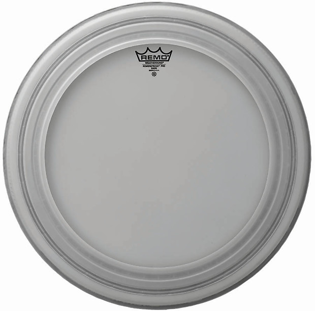 Remo Powerstroke Pro Coated Bass Drum Head 22" image 1