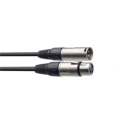 Stagg SMC3 XLR Microphone Cable 3m/10ft, Black for sale