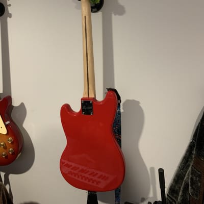 Fender Squier Bronco Bass Red image 2