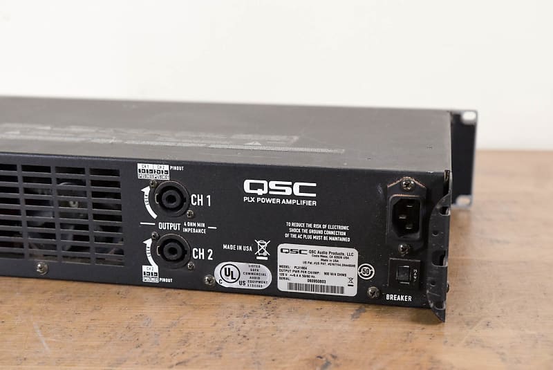QSC PLX 1804 パワーアンプ　made in USA QSC PLX1804 Lightweight Power Amplifier | zZounds