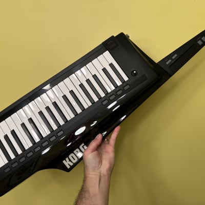 Korg RK-100S BK 37-Key Keytar with vocoder mic and cable 2010s - Black
