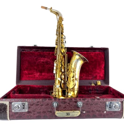 King Super 20 Silver Sonic Full Pearl Gold Plate Inlay Alto Saxophone HOLY GRAIL image 3