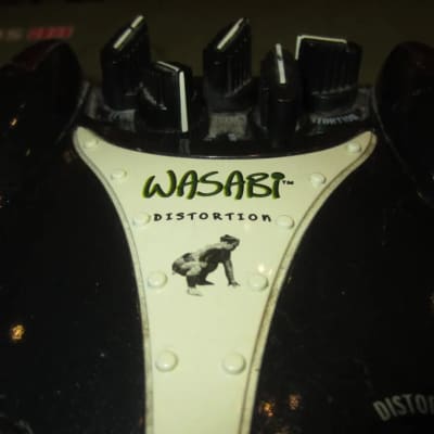 ~1995 Danelectro Wasabi Distortion Dark Grey image 2