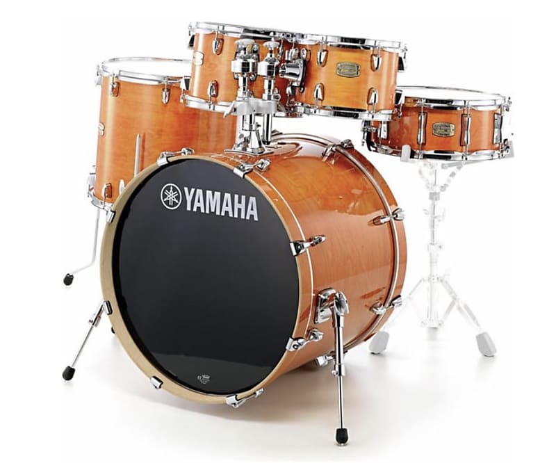 Yamaha Stage Custom Snare Drum 14x5.5 Natural Wood - Timpano-percussion