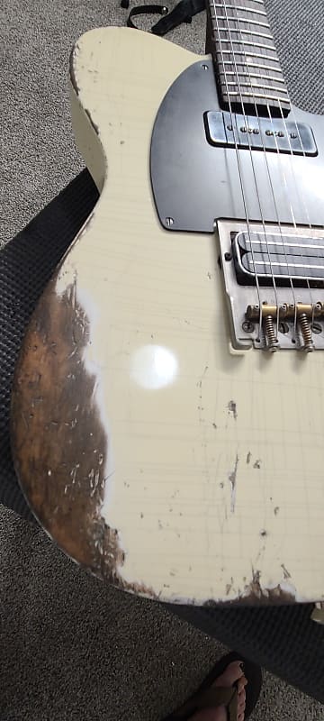 MJT Telecaster OBL l500xl, VIDEO! BK Painkiller P90