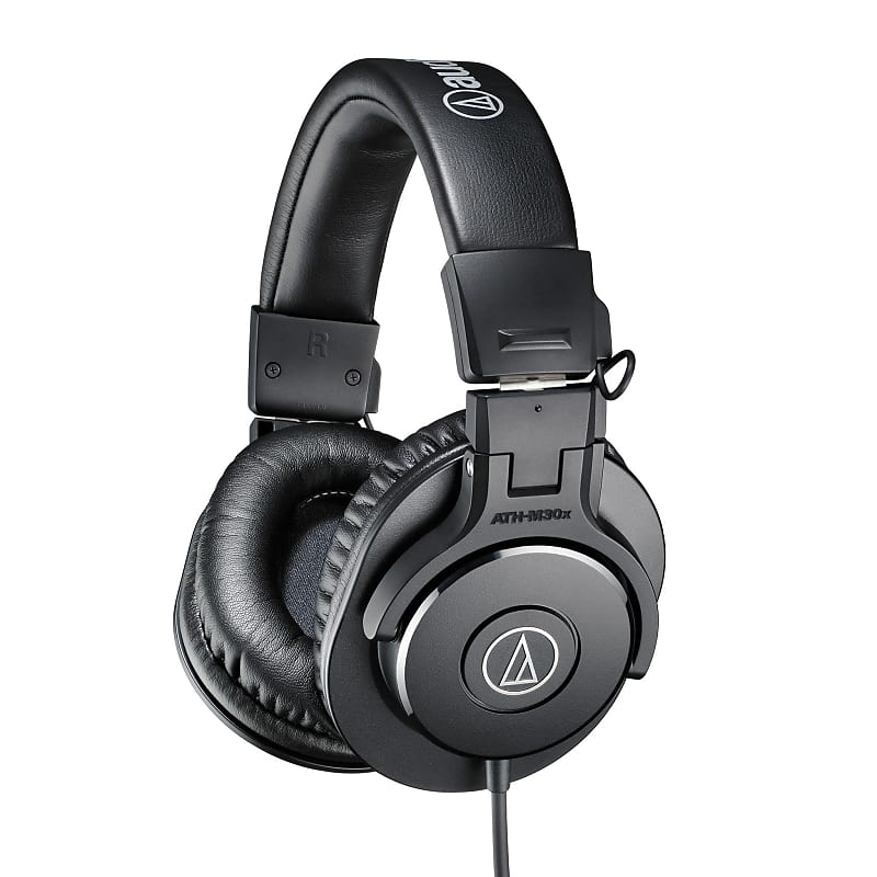 Audio-Technica Pro: ATH-M30X Closed Back Dynamic Headphones - Black image 1
