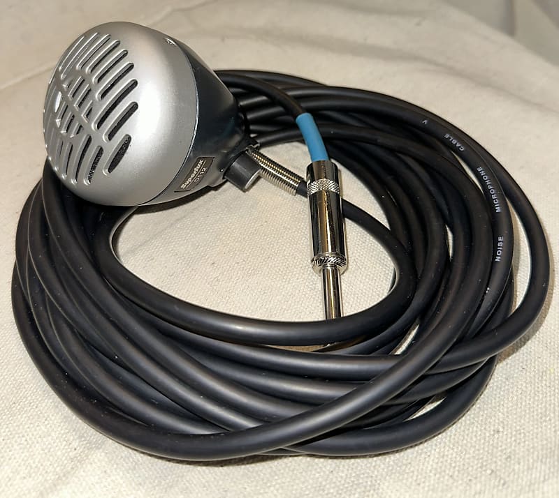 Shure Superlux D112 Harmonica Microphone with Volume control Reverb