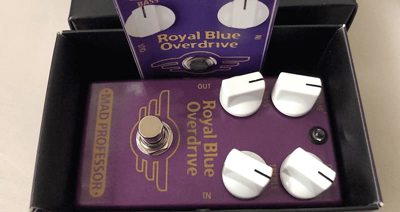 Mad Professor Royal Blue Overdrive (GB) Pedal | Reverb