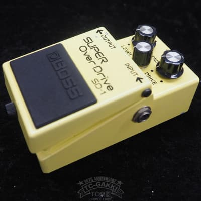 Boss SD-1 Super Overdrive 1981 - 1988 Made In Japan | Reverb Boss SD-1 Super Overdrive 1981 - 1988 Made In Japan | Reverb