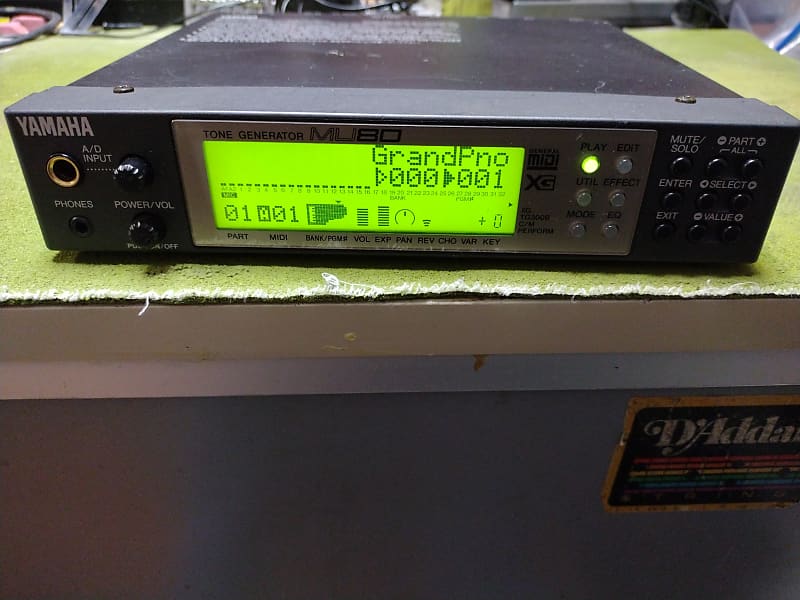 Yamaha MU80 Tone Generator 90's | Reverb
