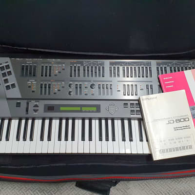 Roland JD-800 61-Key RARE from ´90s✅ NO Redglue✅CARBON✅ Checked & Cleaned