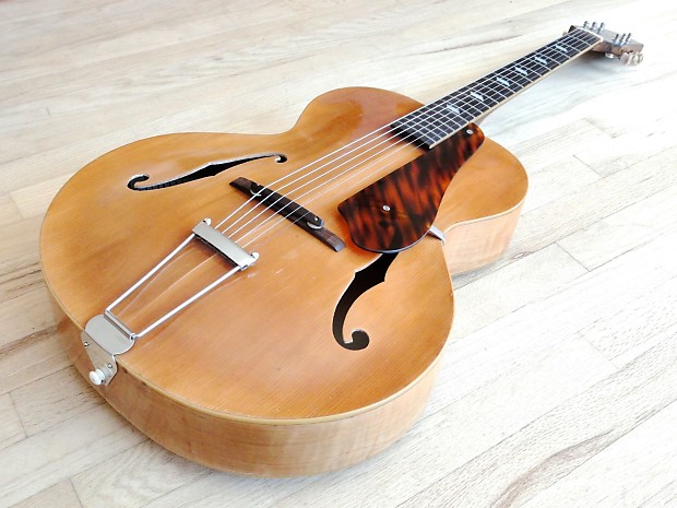 1941 Epiphone Blackstone Vintage Archtop Acoustic Guitar w/ Gibson Lifton  Case Adirondack Spruce Top