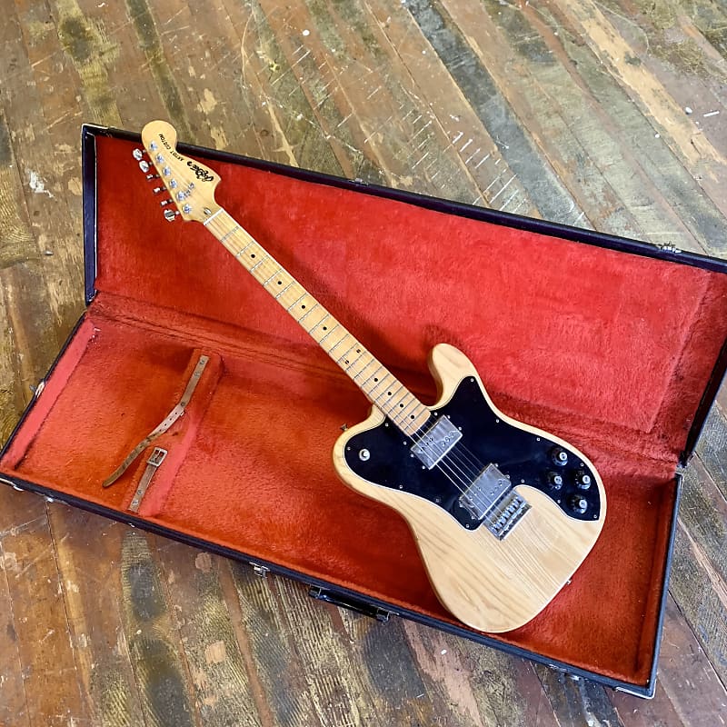 Joo-Dee Artist Custom Tele deluxe c 1975 Natural original vintage mij japan  matsumoku telecaster