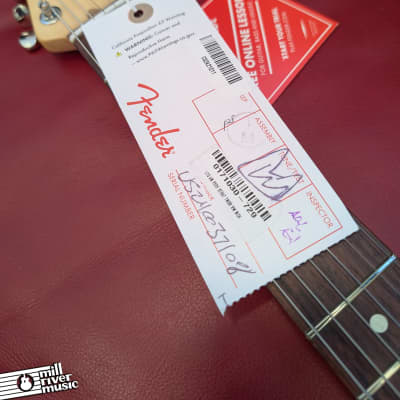 Fender American Performer Sassafras Stratocaster®, Rosewood Fingerboard, Mocha w/ Gig Bag image 8