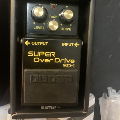 Boss SD-1 40th Anniversary Limited Edition Super Overdrive | Reverb