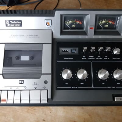 Technics Stereo Cassette Deck RS-640US Recorder Mixer 4-Track | Reverb