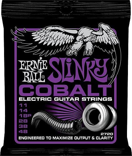 Ernie Ball Power Slinky Cobalt Electric Bass Strings - 55-110 Gauge 2731 image 1