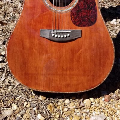 Crystal Forest CFSS Custom Shop Sitka Spruce / Rosewood Dreadnought 2019 Reddish brown image 3