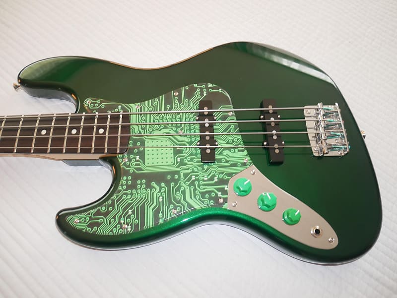 FGN Fujigen Left Handed Neo Classic Series NJB10RALL Candy Apple Green  metallic, Free USA shipping!